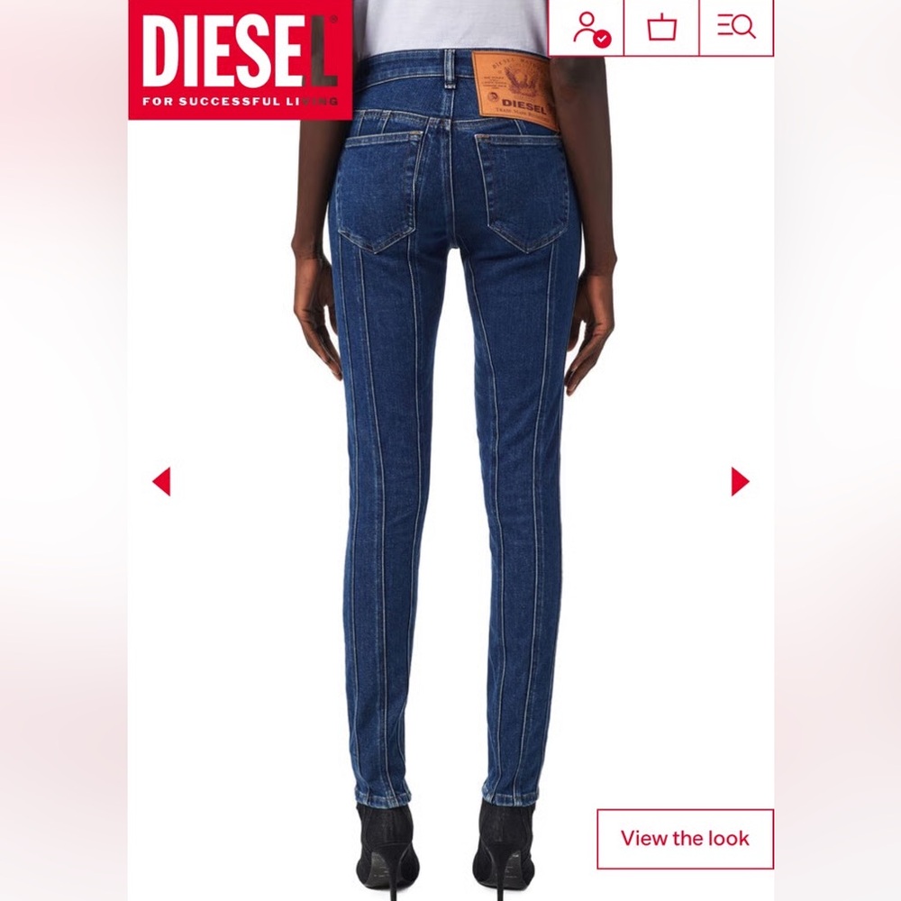 Diesel Slandy Skinny Jeans